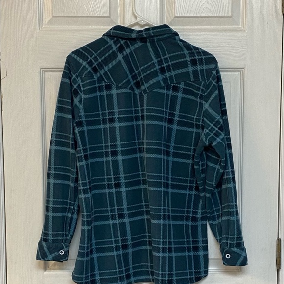 North River Outfitters Fleece Shirt Shacket Ladies Size Large - Picture 2 of 3